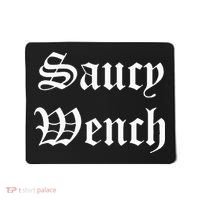 Saucy Wench Ren Faire Funny Halloween Costume Mousepad thumb 0