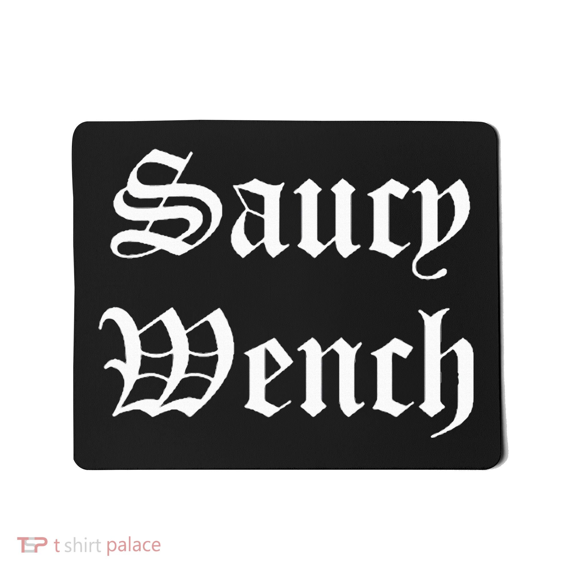 Saucy Wench Ren Faire Funny Halloween Costume Mousepad