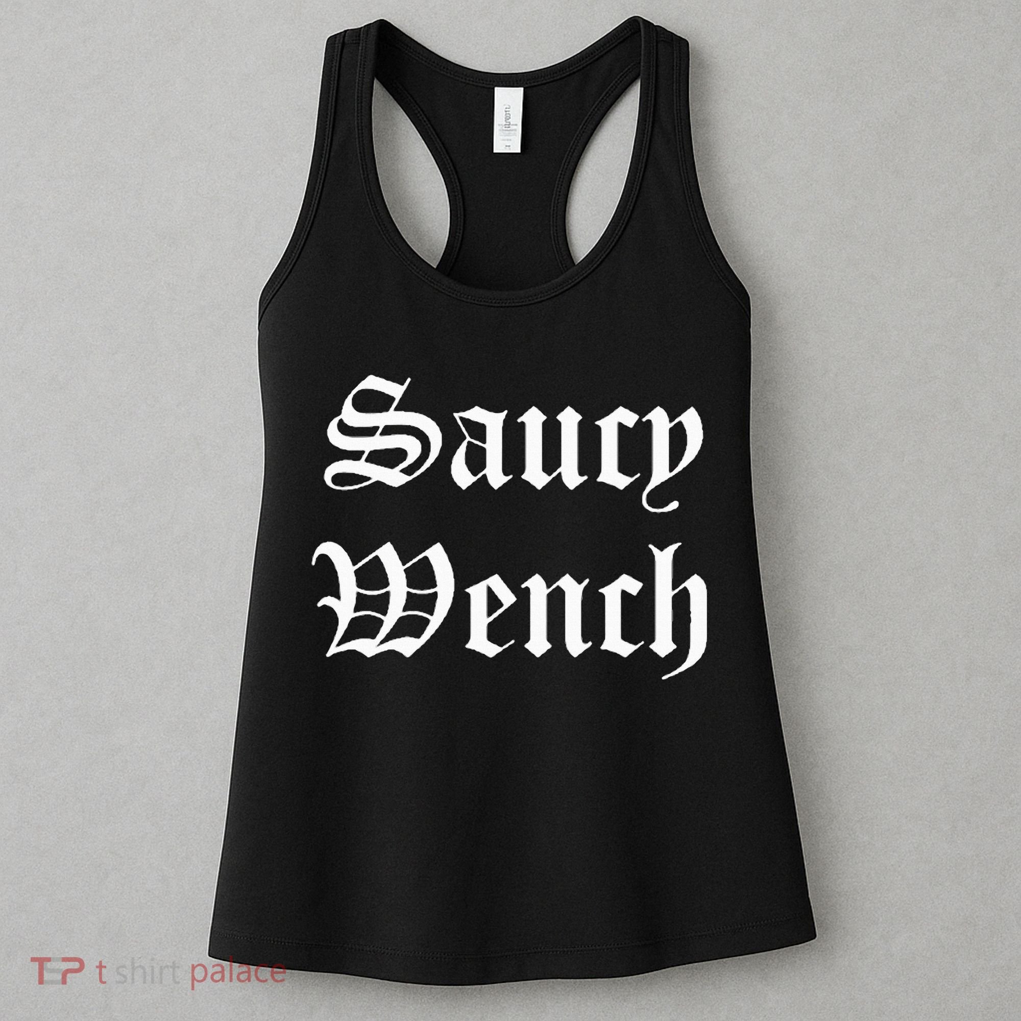 Saucy Wench Ren Faire Funny Halloween Costume Women's Tank Top