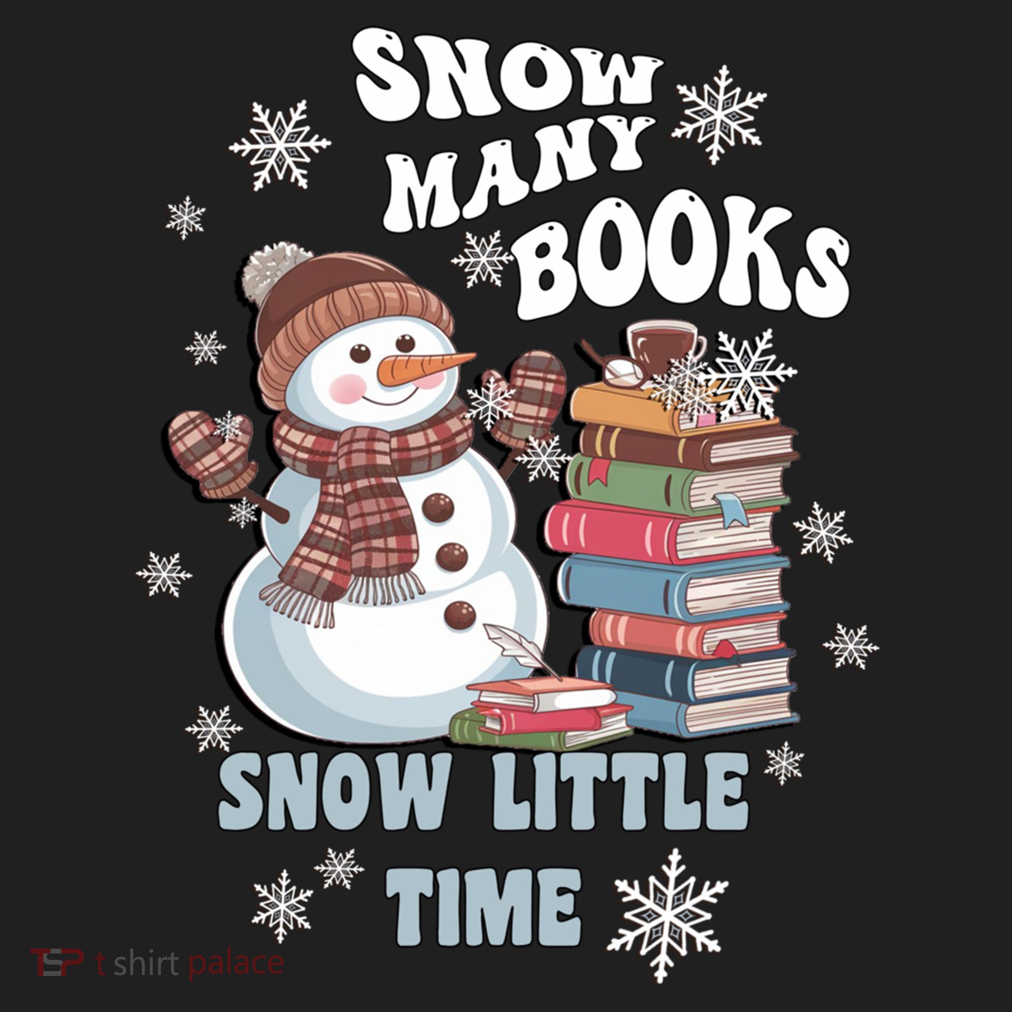 Snowflakes Wintertime Reading Snow Y Books Cute Snow Cute Gift Hat