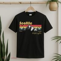 Seattle Washington Roots Hometown Vintage Home State Pride  T-Shirt thumb 2