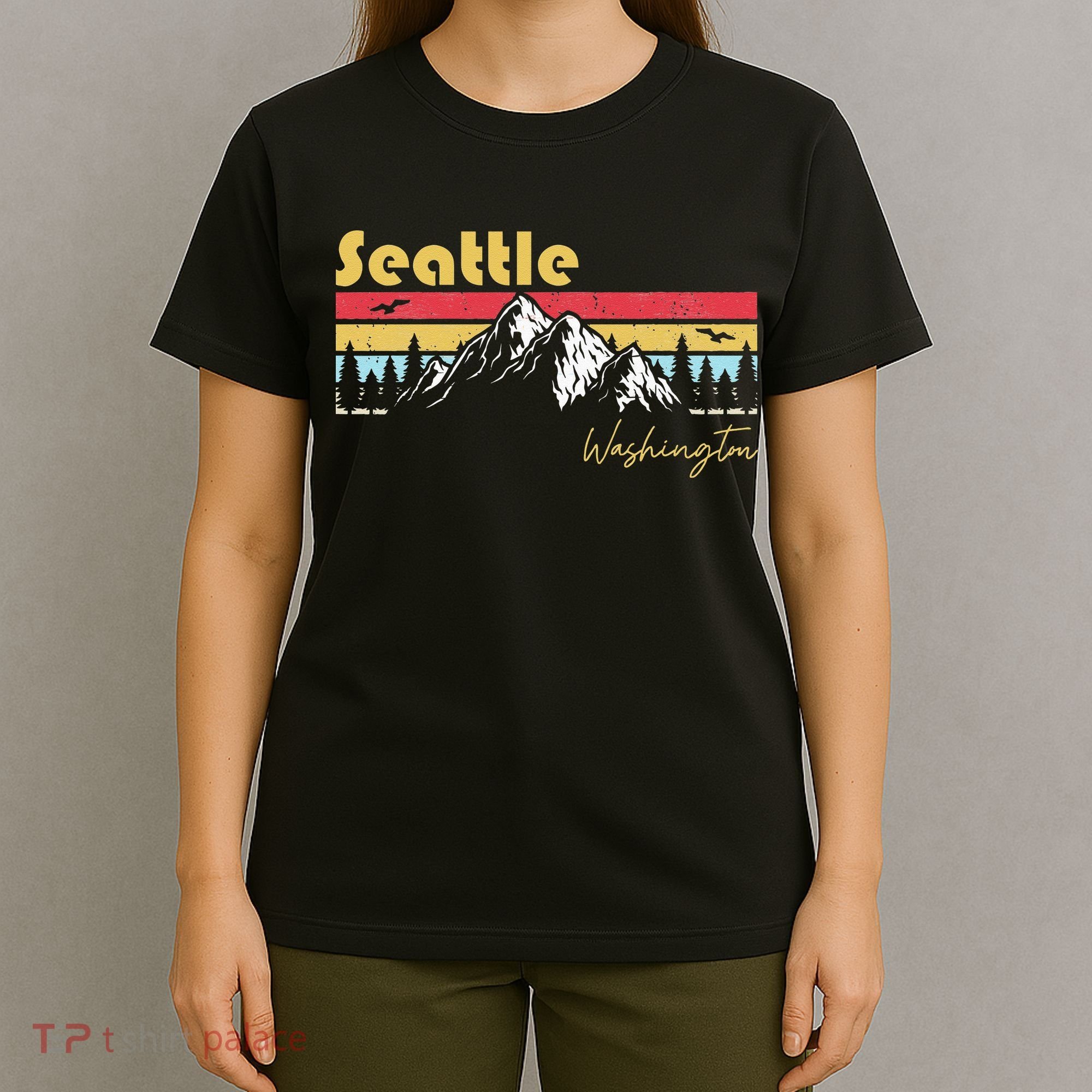 Seattle Washington Roots Hometown Vintage Home State Pride  T-Shirt