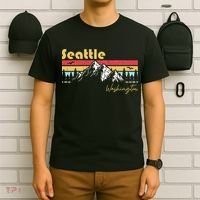 Seattle Washington Roots Hometown Vintage Home State Pride  T-Shirt thumb 6