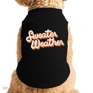 Sweater Weather Retro Doggie Tank