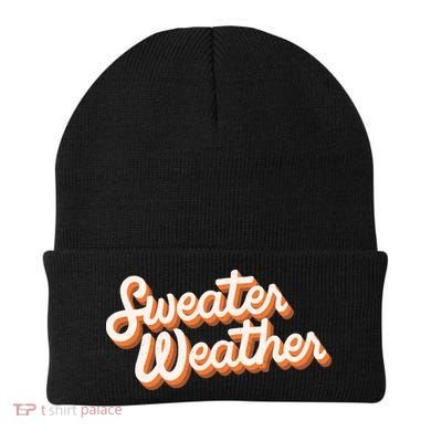 Sweater Weather Retro Beanie