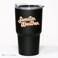 Sweater Weather Retro Tumbler thumb 0