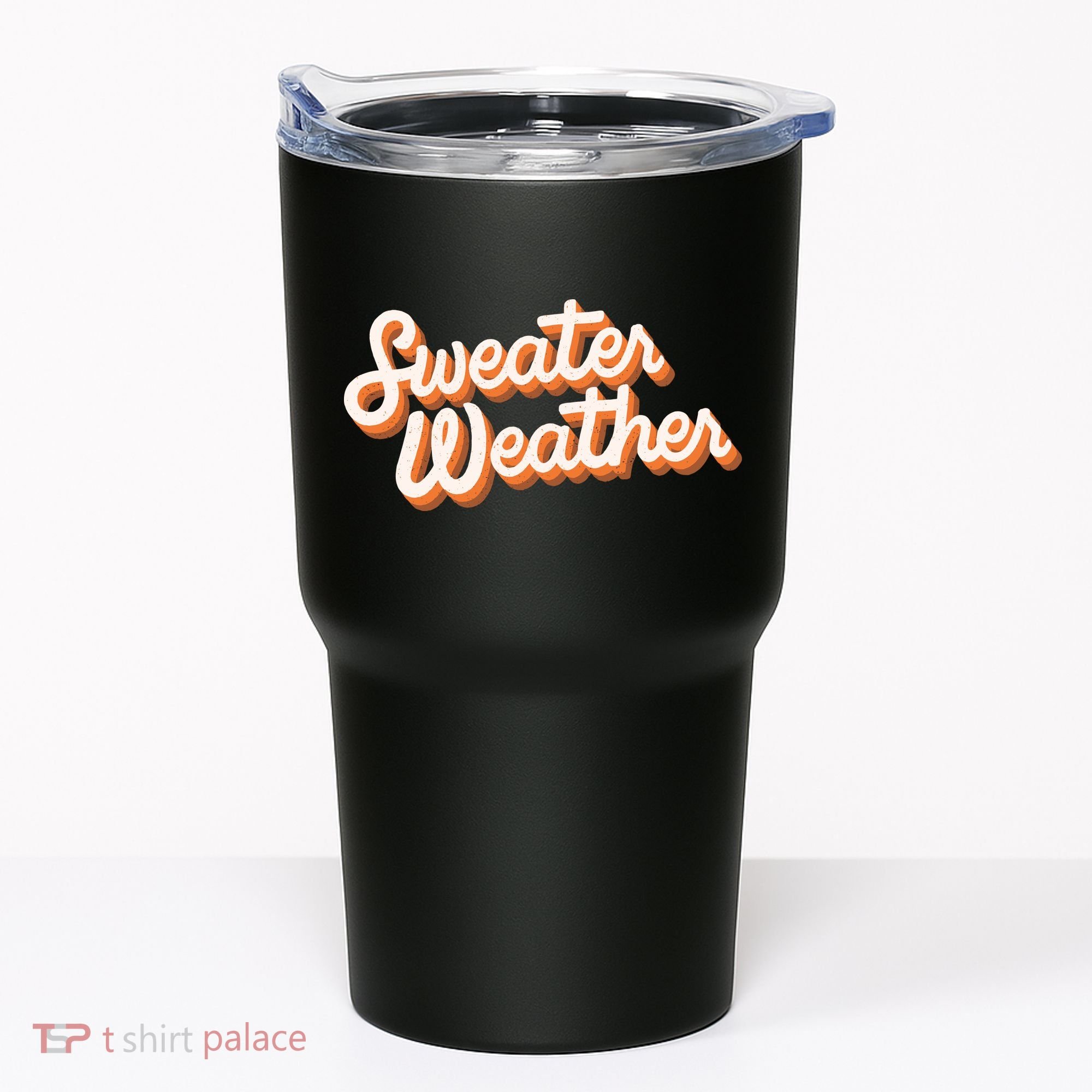 Sweater Weather Retro Tumbler