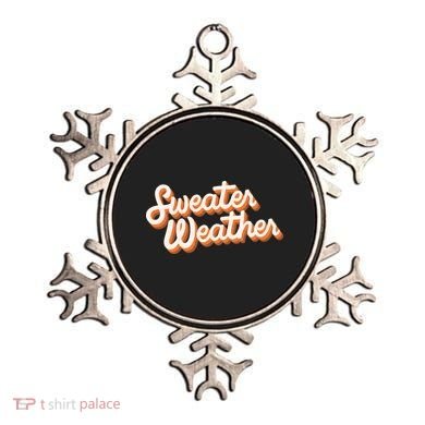 Sweater Weather Retro Ornament