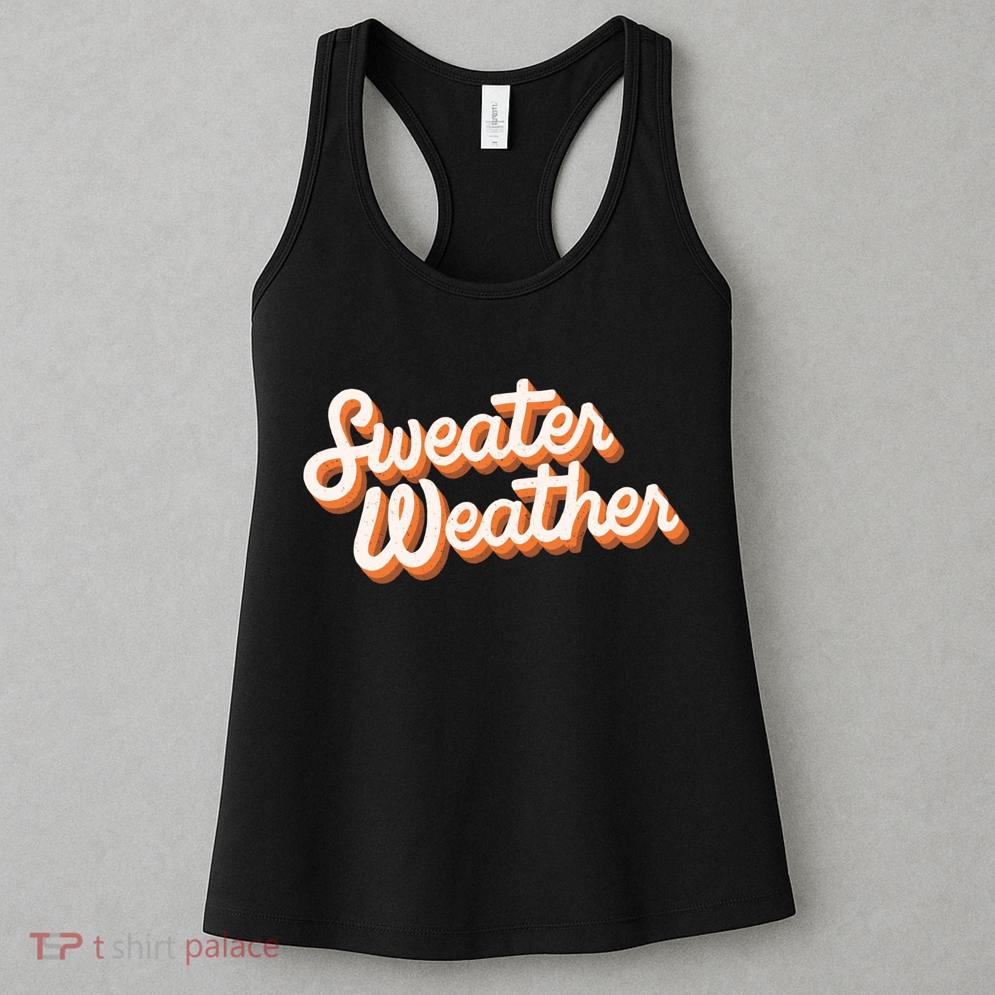 Sweater Weather Retro Women's Tank Top