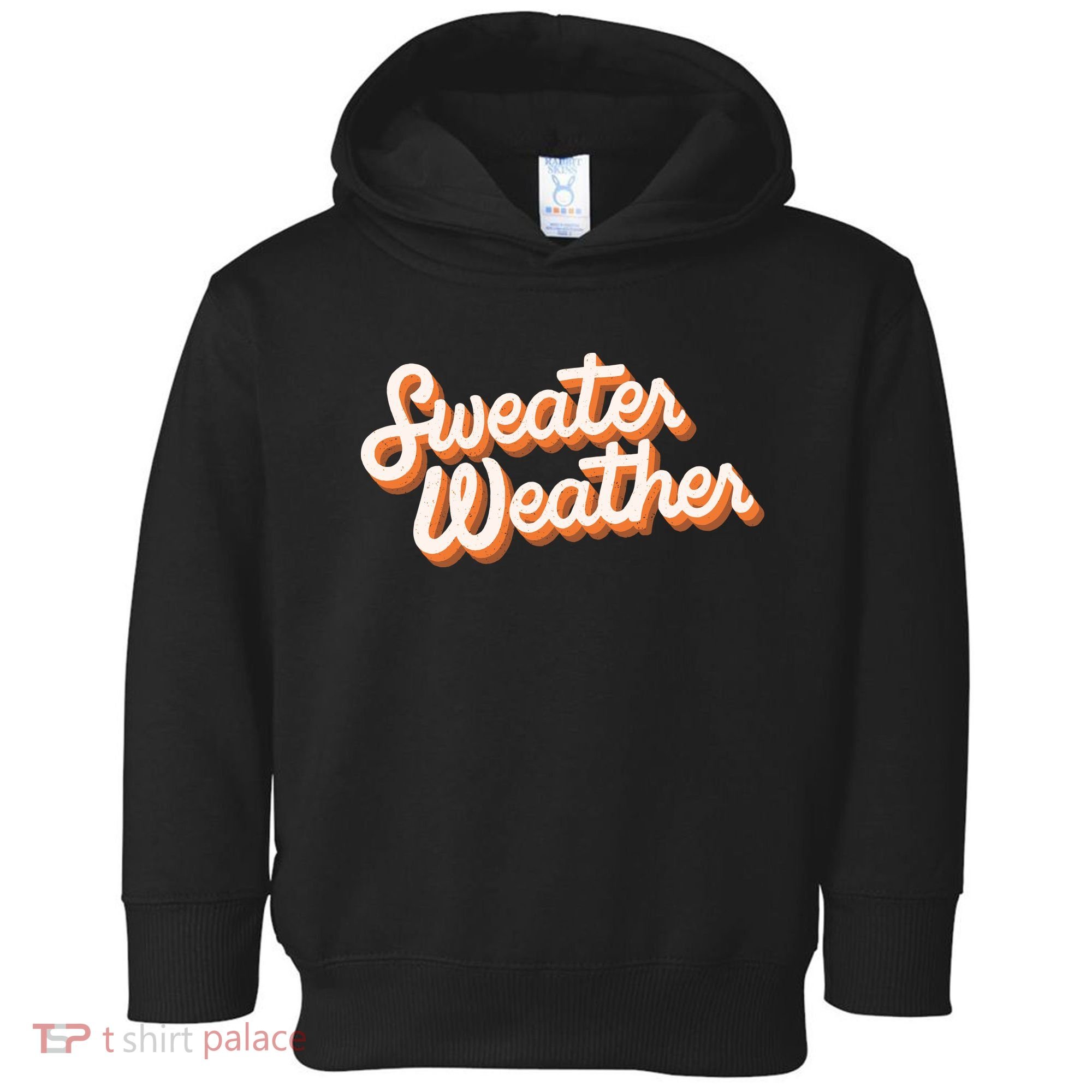 Sweater Weather Retro Toddler Hoodie