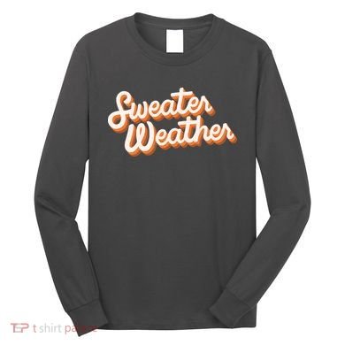 Sweater Weather Retro Long Sleeve Shirt