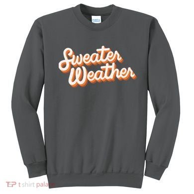 Sweater Weather Retro Sweatshirt