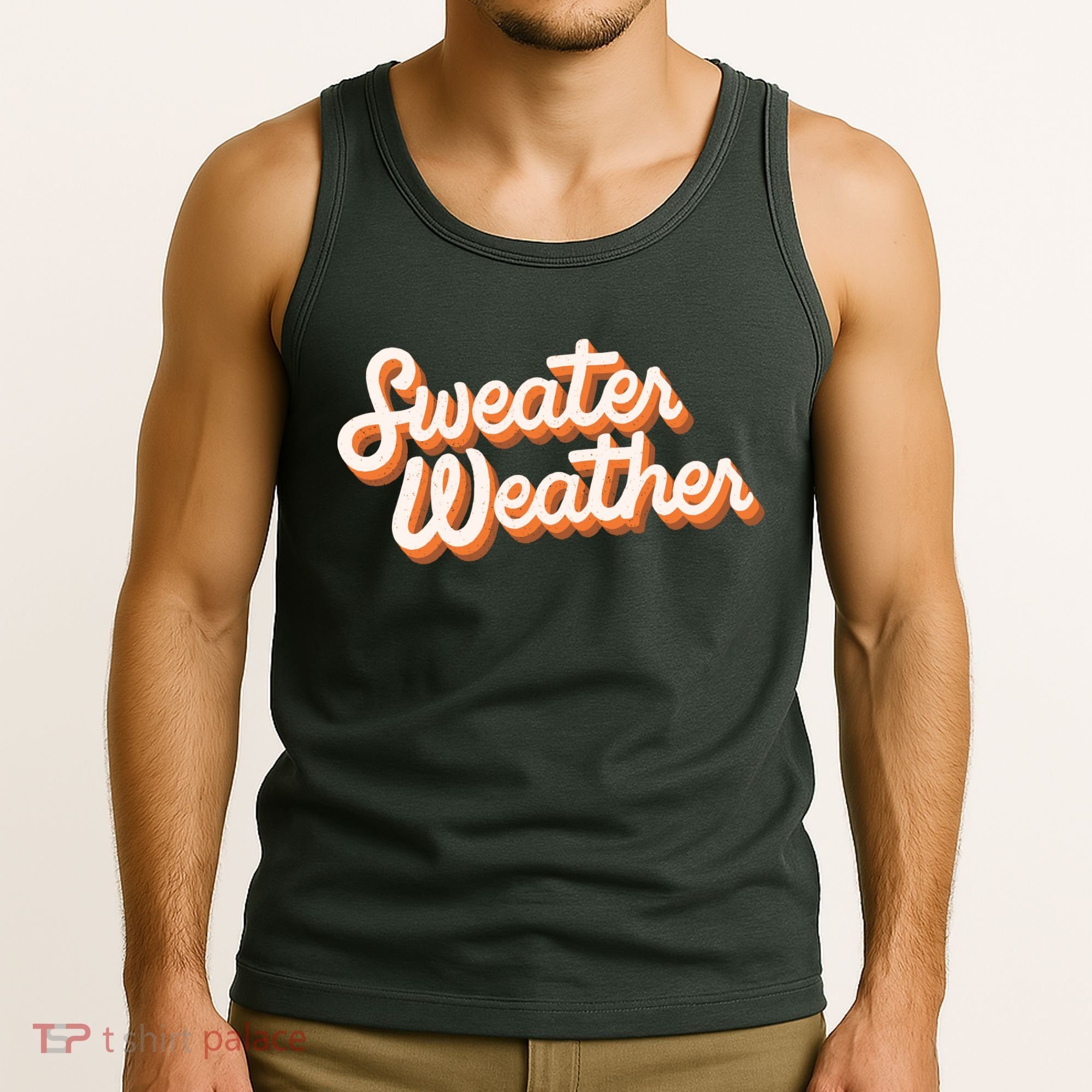 Sweater Weather Retro Tank Top