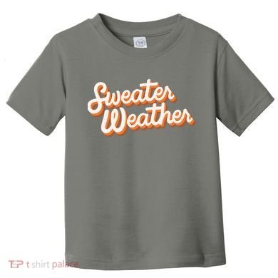 Sweater Weather Retro Toddler T-Shirt