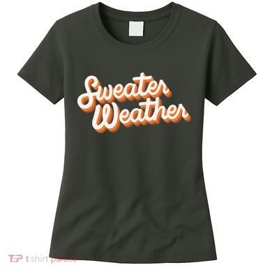 Sweater Weather Retro Women's T-Shirt