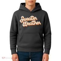 Sweater Weather Retro Kids Hoodie thumb 4