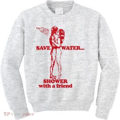 Save Water Shower With A Friend Kids Sweatshirt
