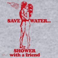 Save Water Shower With A Friend Women's Sweatshirt thumb 2
