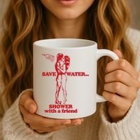 Save Water Shower With A Friend Coffee Mug thumb 3