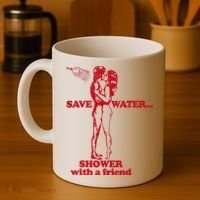 Save Water Shower With A Friend Coffee Mug thumb 4
