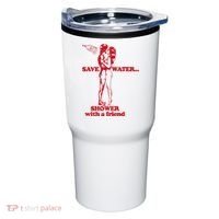 Save Water Shower With A Friend Tumbler thumb 0