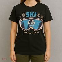Ski Winter Sport T-Shirt thumb 4