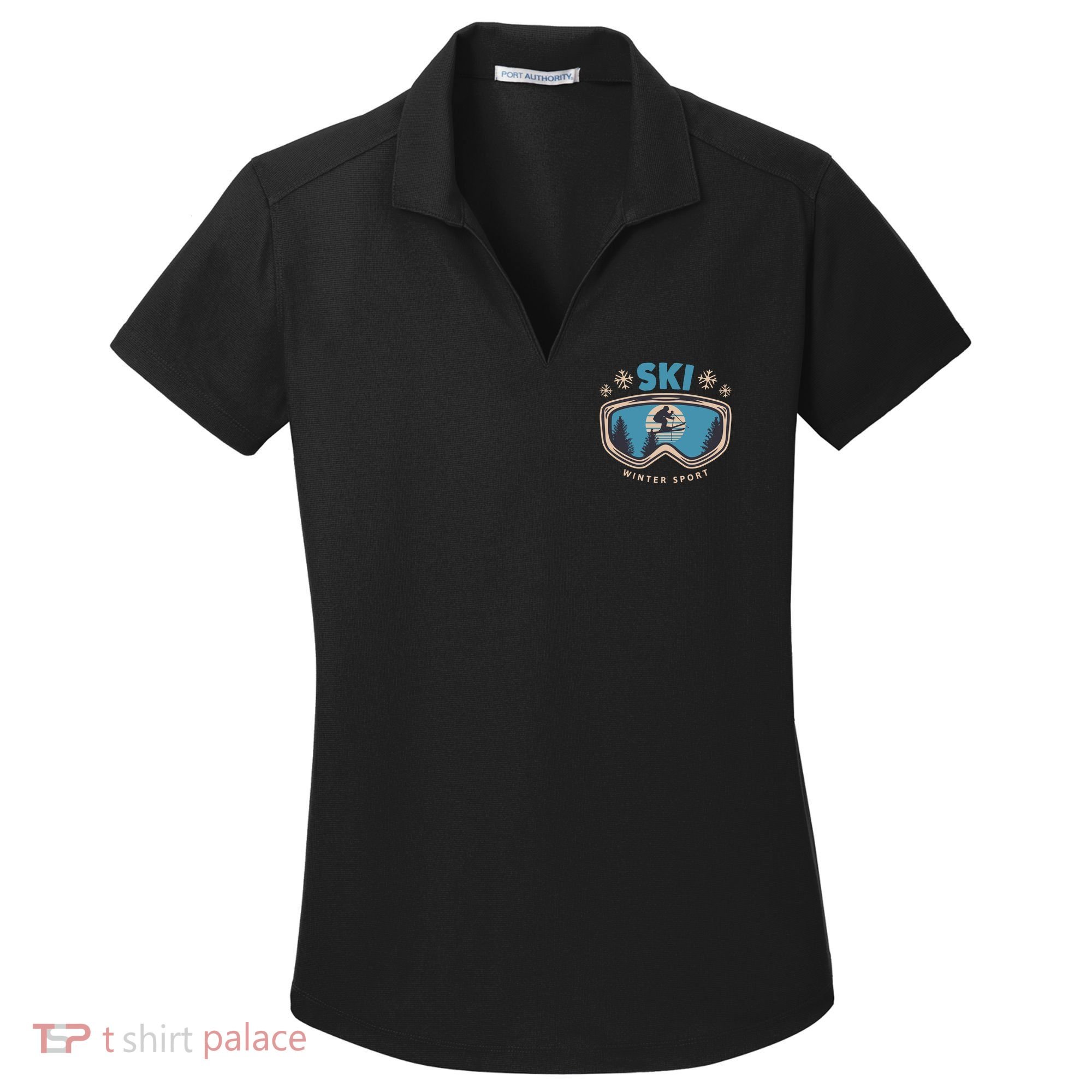 Ski Winter Sport Women's Dry Zone Grid Polo