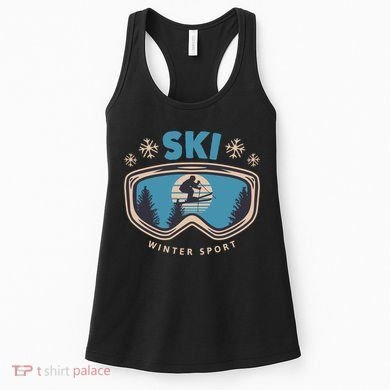 Ski Winter Sport Women's Tank Top