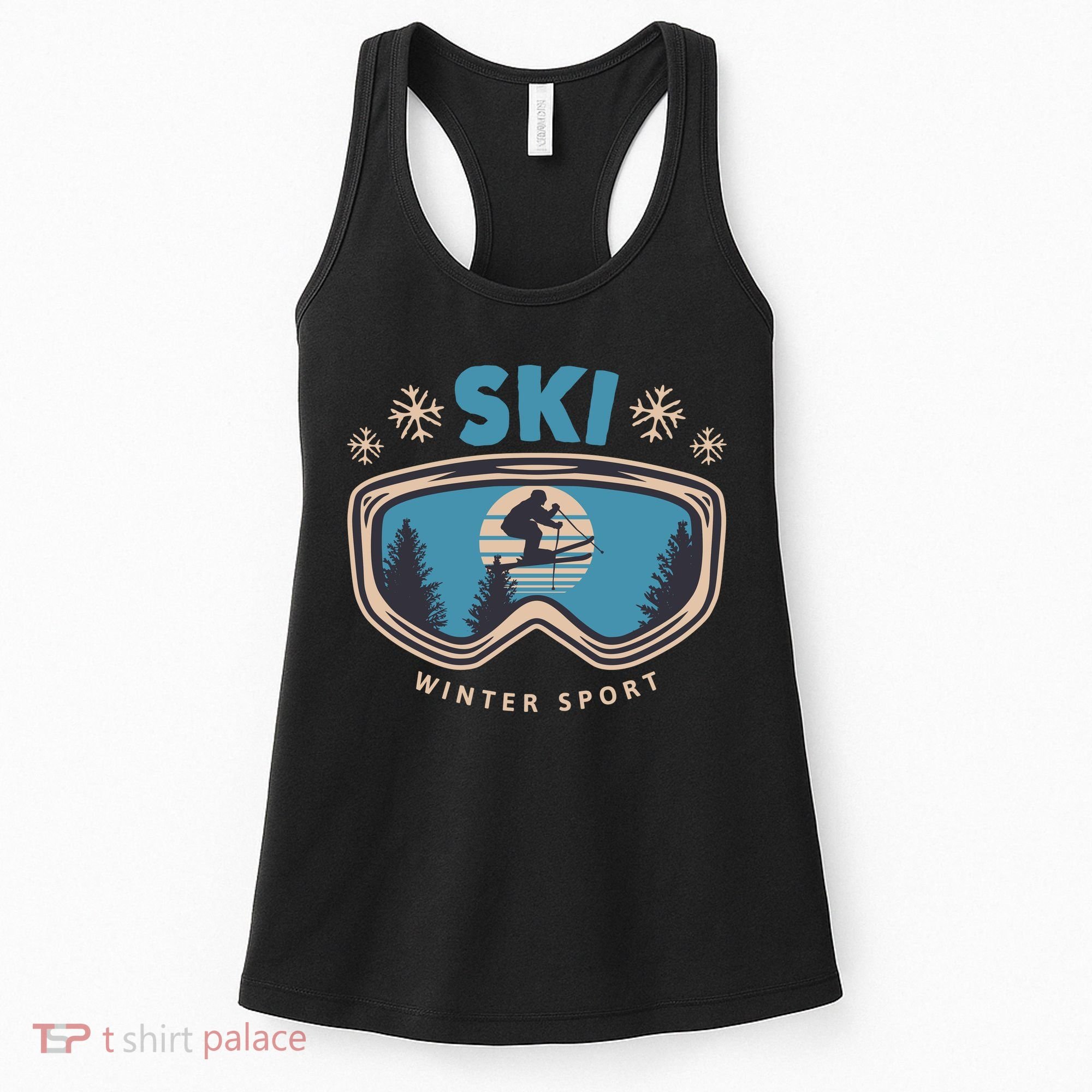 Ski Winter Sport Women's Tank Top