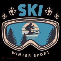 Ski Winter Sport Women's Tank Top thumb 5