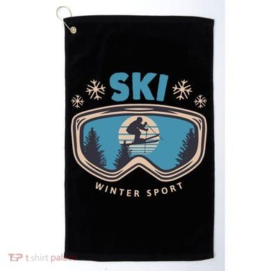 Ski Winter Sport Golf Towel