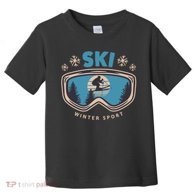 Ski Winter Sport Toddler T-Shirt