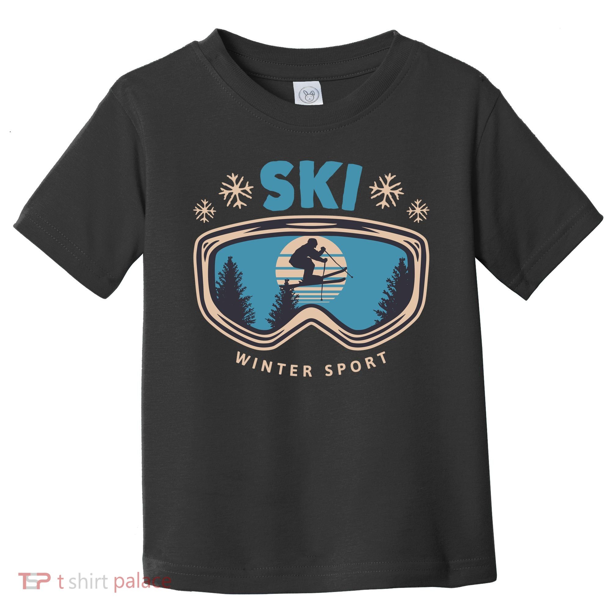 Ski Winter Sport Toddler T-Shirt