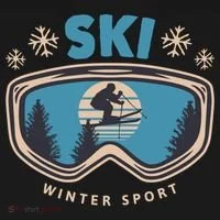 Ski Winter Sport Toddler T-Shirt thumb 4