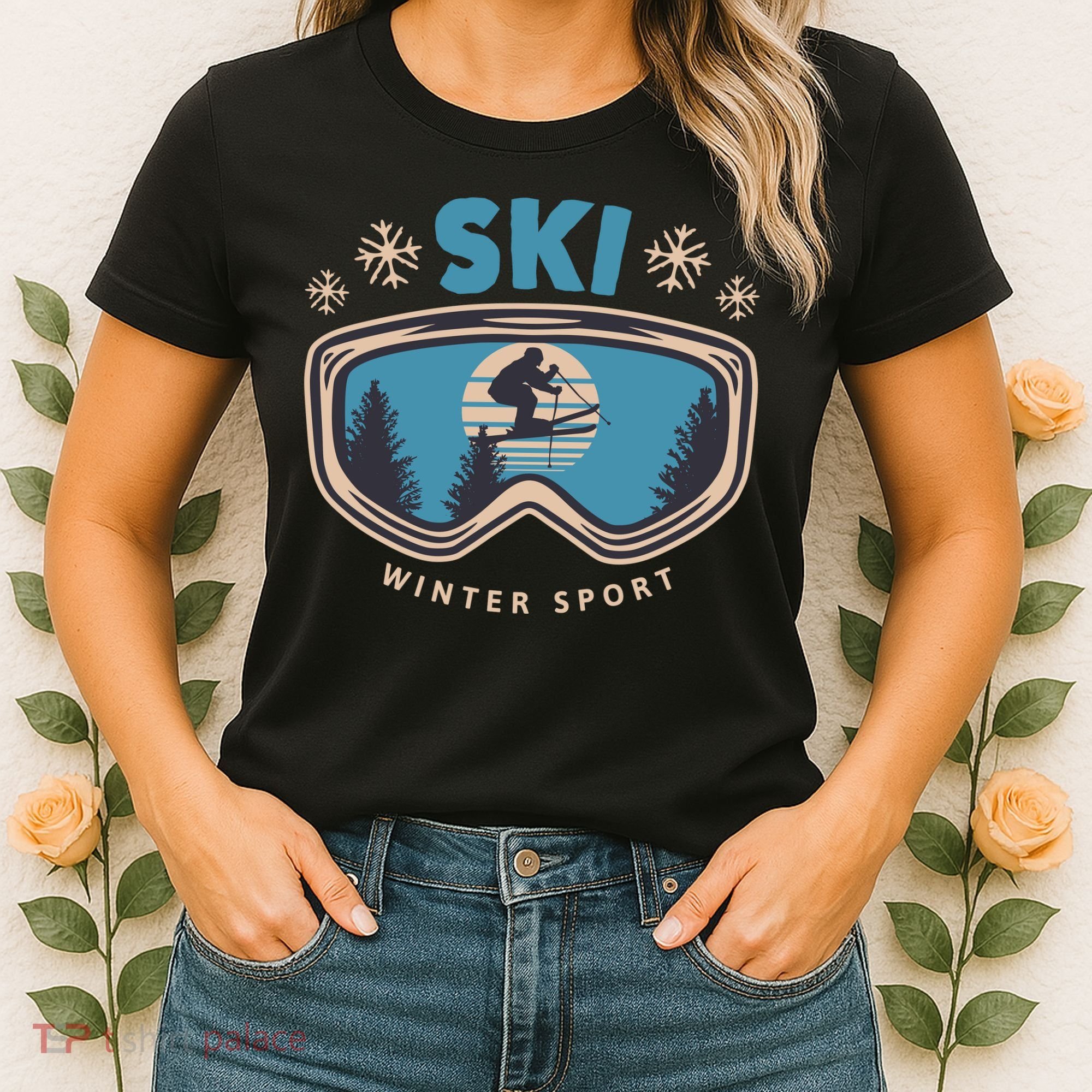 Ski Winter Sport Women's T-Shirt