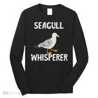 Seagulls Whisperer Seagull Harbour Birds Sea Bird Long Sleeve Shirt thumb 0