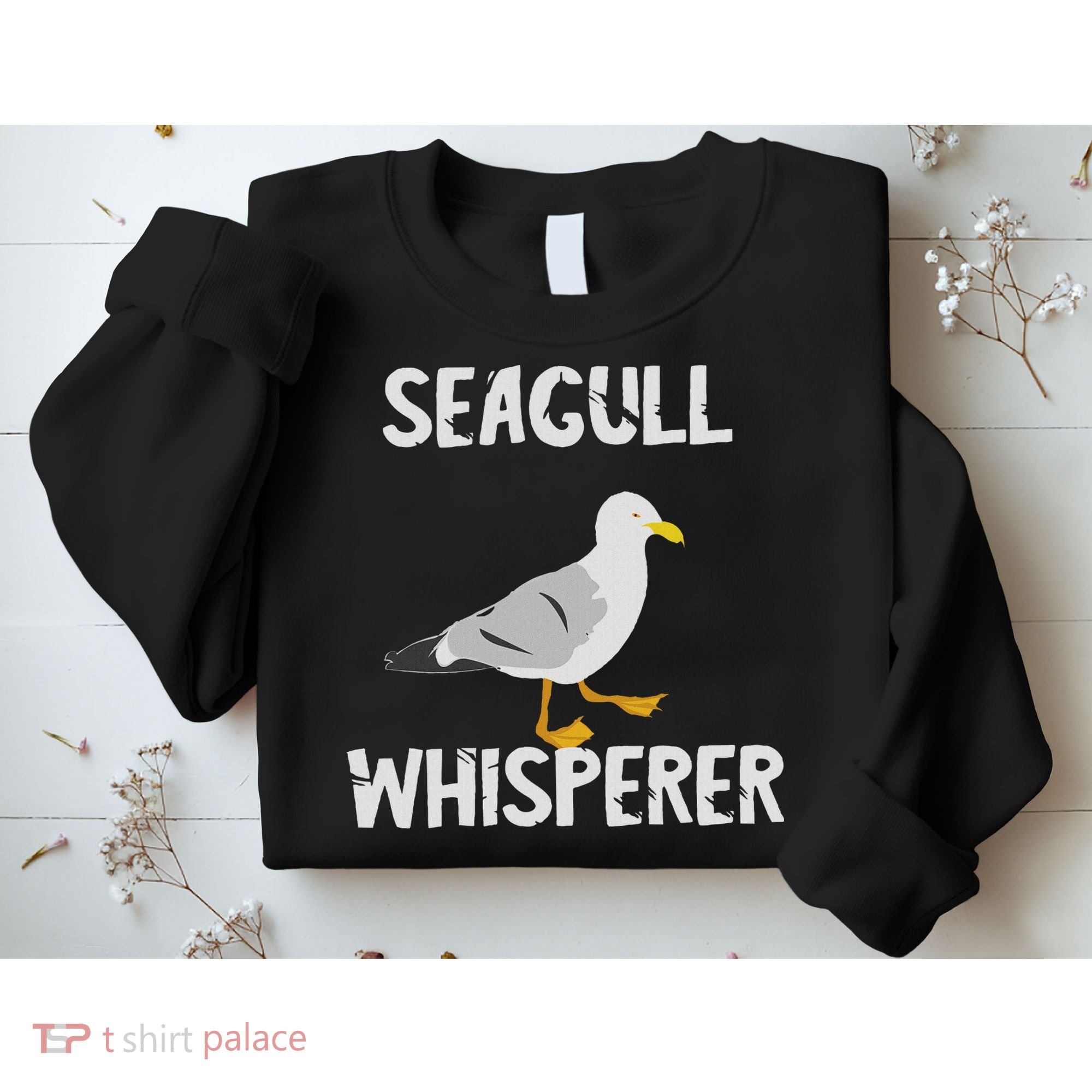 Seagulls Whisperer Seagull Harbour Birds Sea Bird Sweatshirt