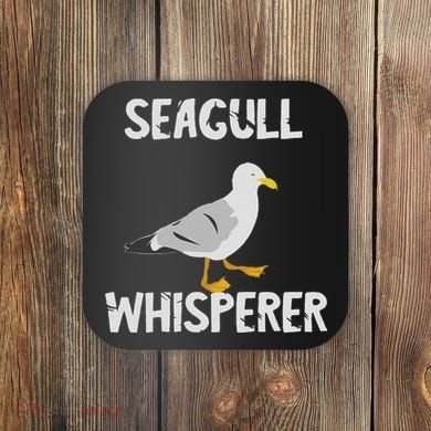 Seagulls Whisperer Seagull Harbour Birds Sea Bird Coaster