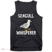 Seagulls Whisperer Seagull Harbour Birds Sea Bird Tank Top thumb 0