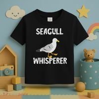 Seagulls Whisperer Seagull Harbour Birds Sea Bird Toddler T-Shirt thumb 3