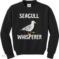 Seagulls Whisperer Seagull Harbour Birds Sea Bird Kids Sweatshirt thumb 0