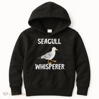 Seagulls Whisperer Seagull Harbour Birds Sea Bird Kids Hoodie thumb 0