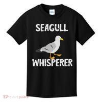 Seagulls Whisperer Seagull Harbour Birds Sea Bird Kids T-Shirt thumb 0