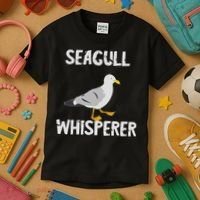 Seagulls Whisperer Seagull Harbour Birds Sea Bird Kids T-Shirt thumb 3