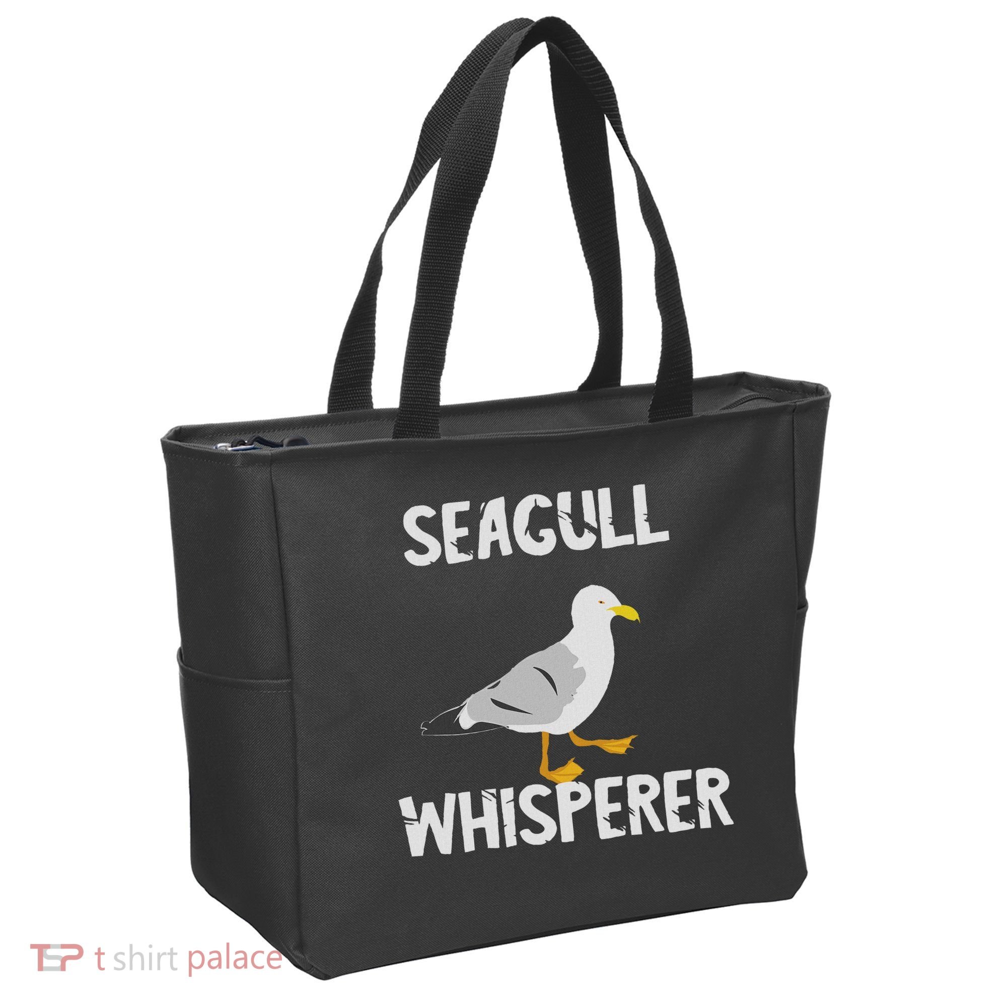 Seagulls Whisperer Seagull Harbour Birds Sea Bird Tote Bag