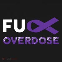 Support Warrior Survivor Funny Gift Fuck Overdose Awareness Gift Women's Hoodie thumb 2