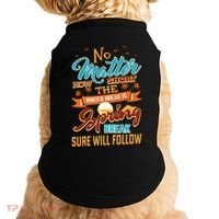 Short Winter School Break But Spring Break Will Follow Cute Gift Doggie Tank thumb 0