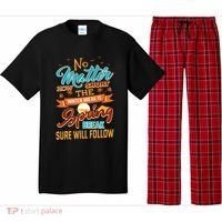 Short Winter School Break But Spring Break Will Follow Cute Gift Pajama Set thumb 0