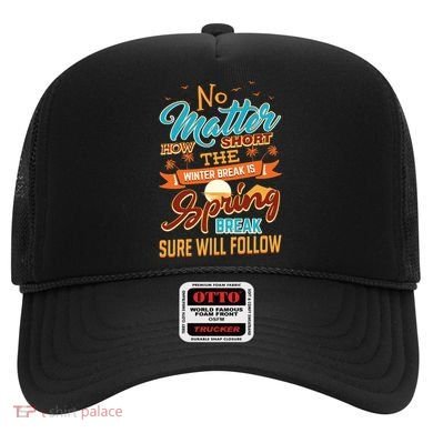 Short Winter School Break But Spring Break Will Follow Cute Gift Hat