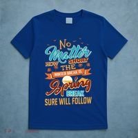 Short Winter School Break But Spring Break Will Follow Cute Gift T-Shirt thumb 5
